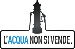 acqua non si vende